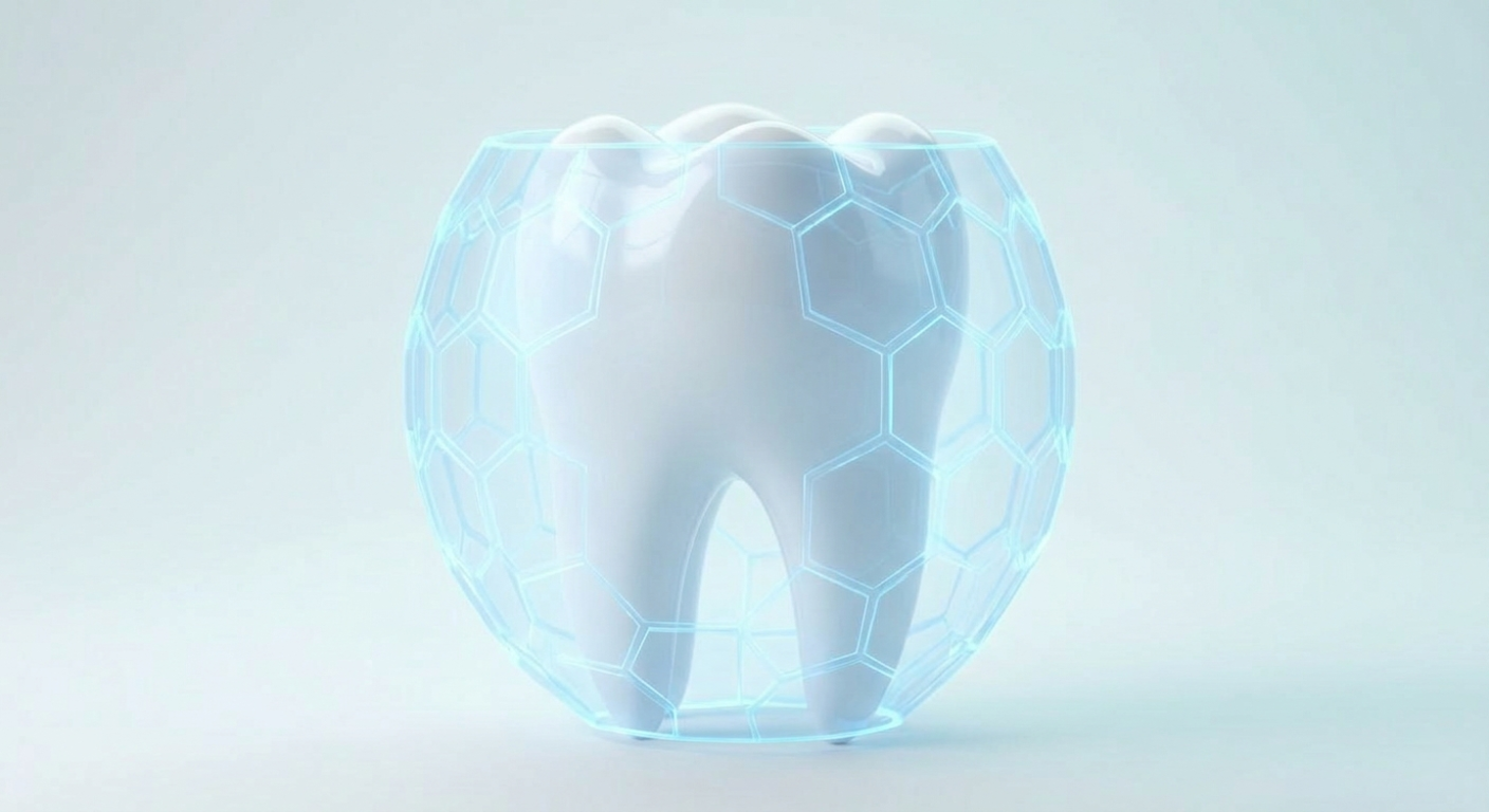 Patient receiving dental treatment with modern technology